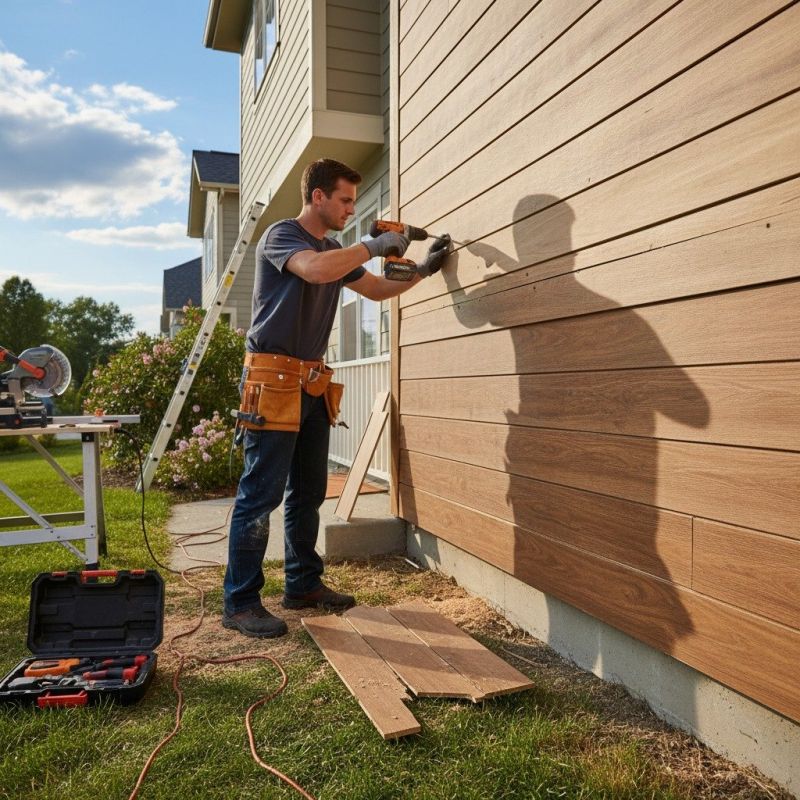 Wood Siding Repair detail